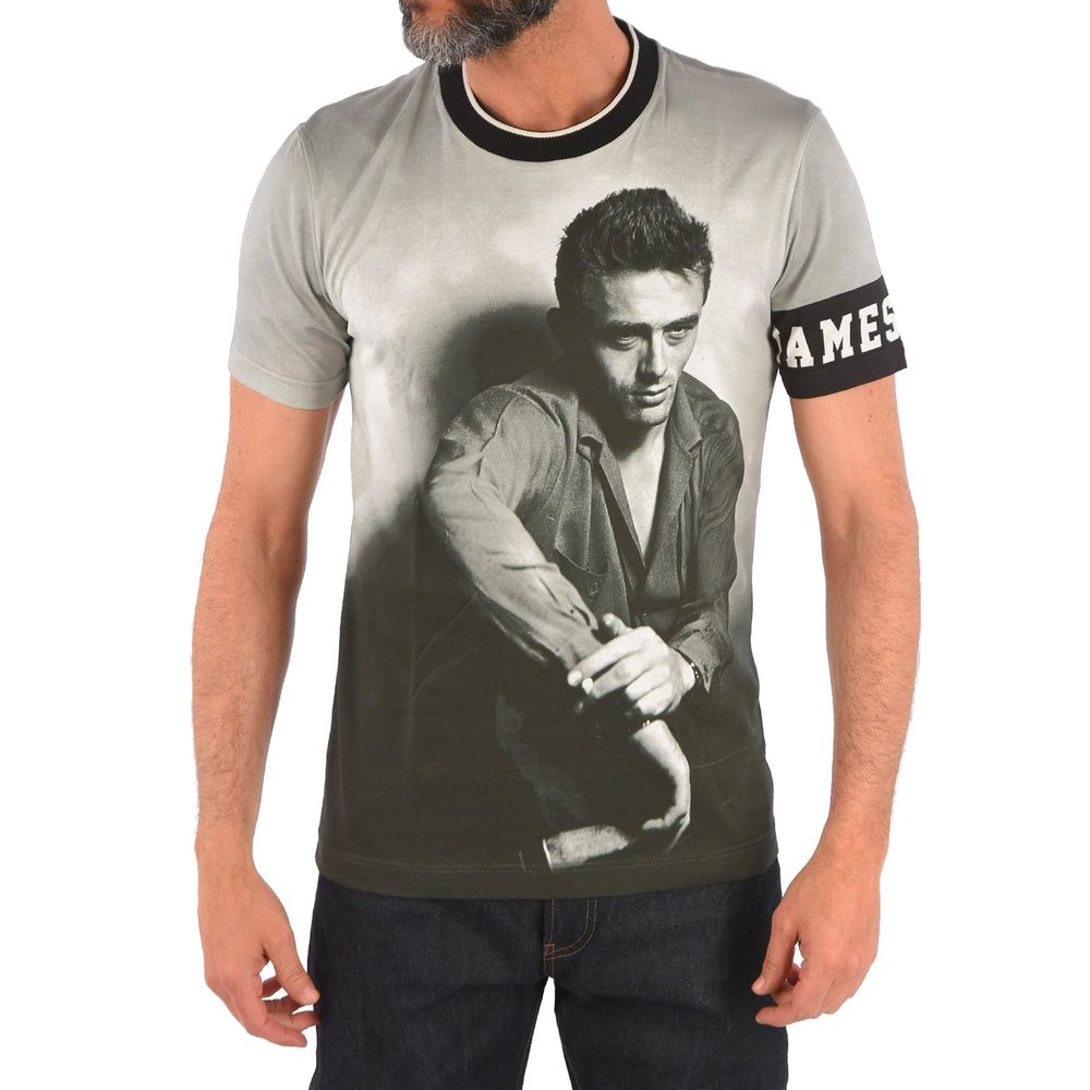 Black Cotton T-Shirt