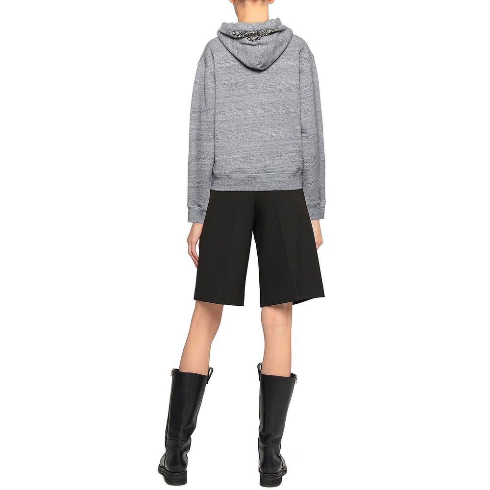 Gray Cotton Sweatshirt