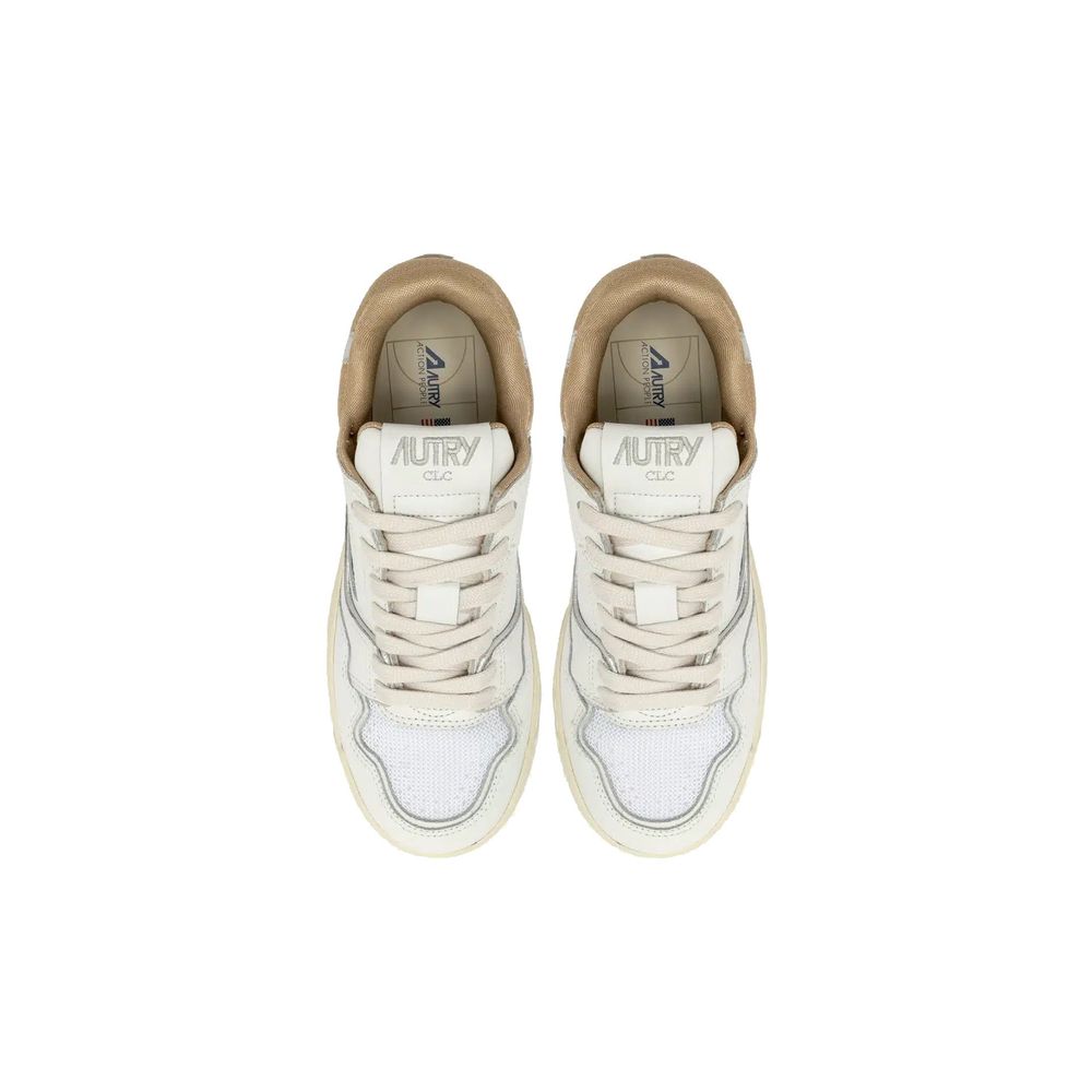 White Leather Sneakers