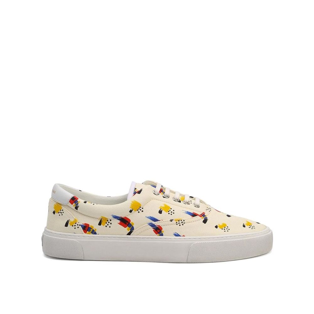White Canvas Sneakers