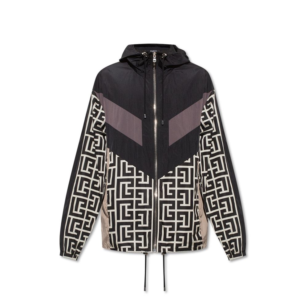 Black Nylon Shell Jacket