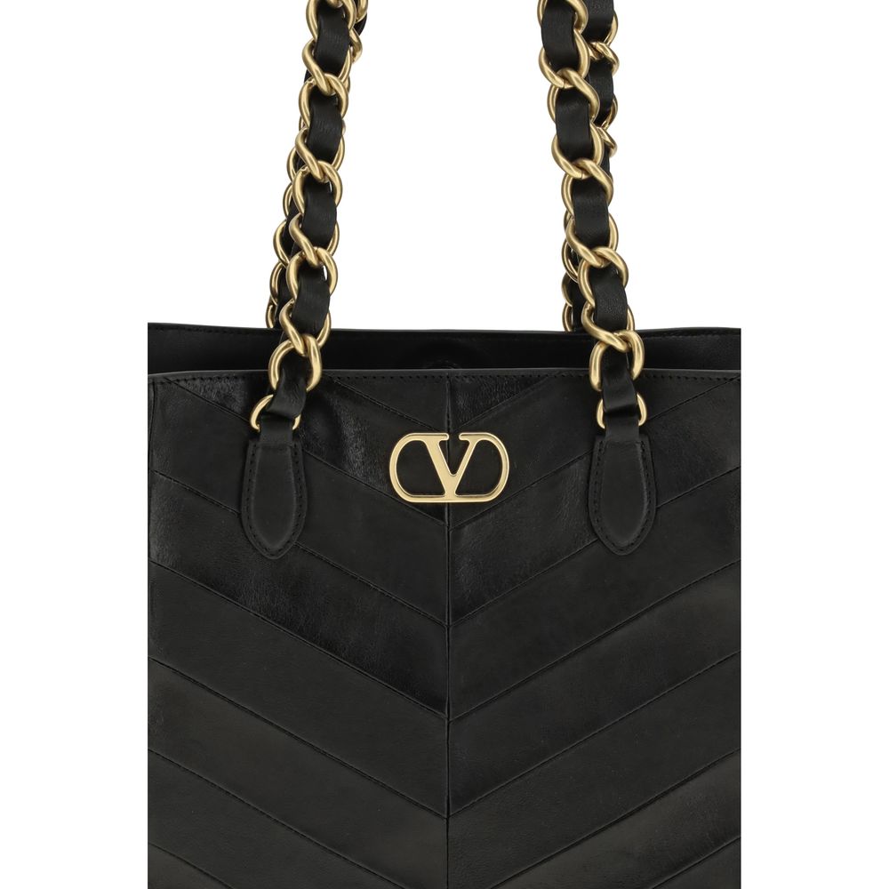 Black Napa Leather / Calf Bos Taurus Shoulder Bag