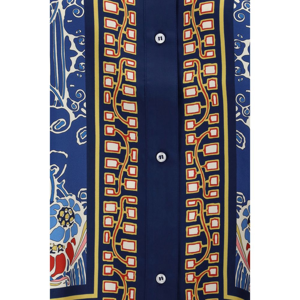 Multicolor Silk Shirt