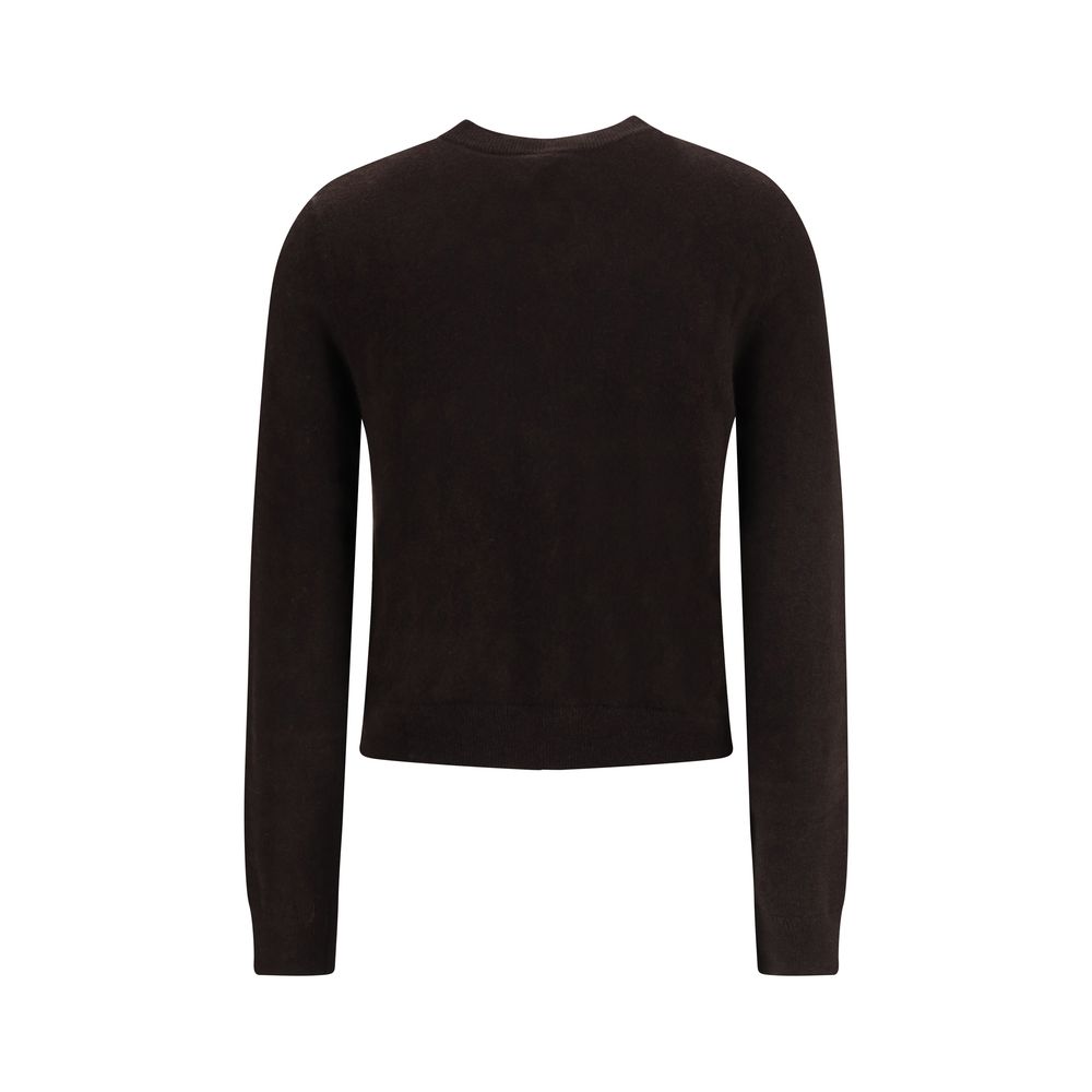 Brown Cashmere Cardigan