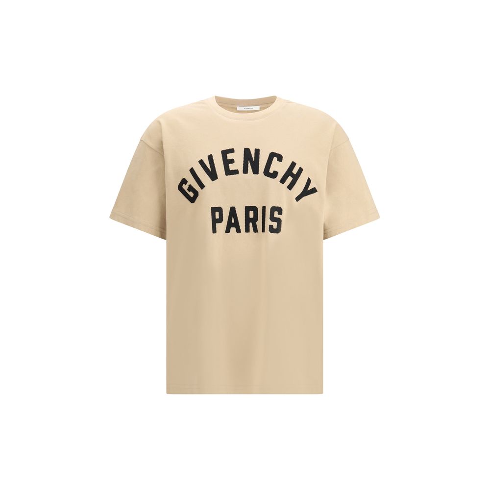 Beige Cotton T-Shirt