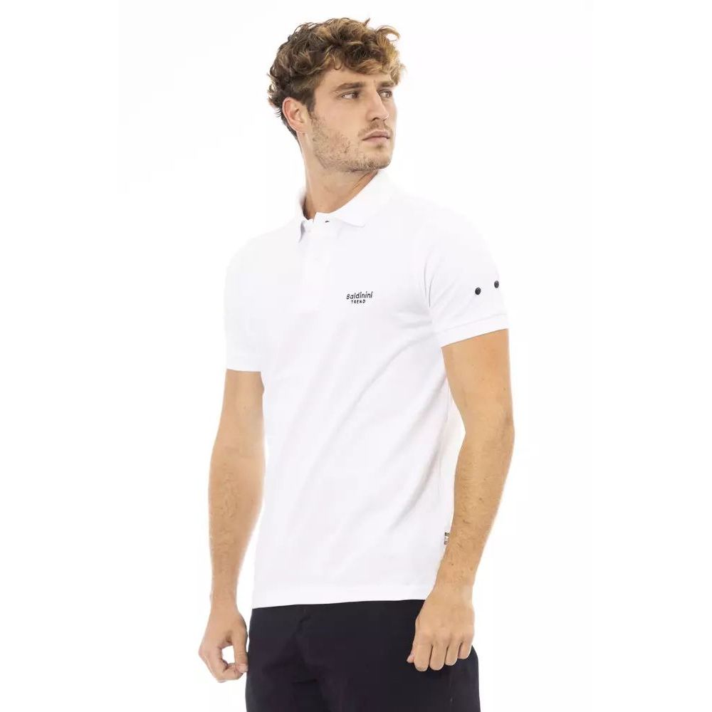 Black Cotton Polo Shirt