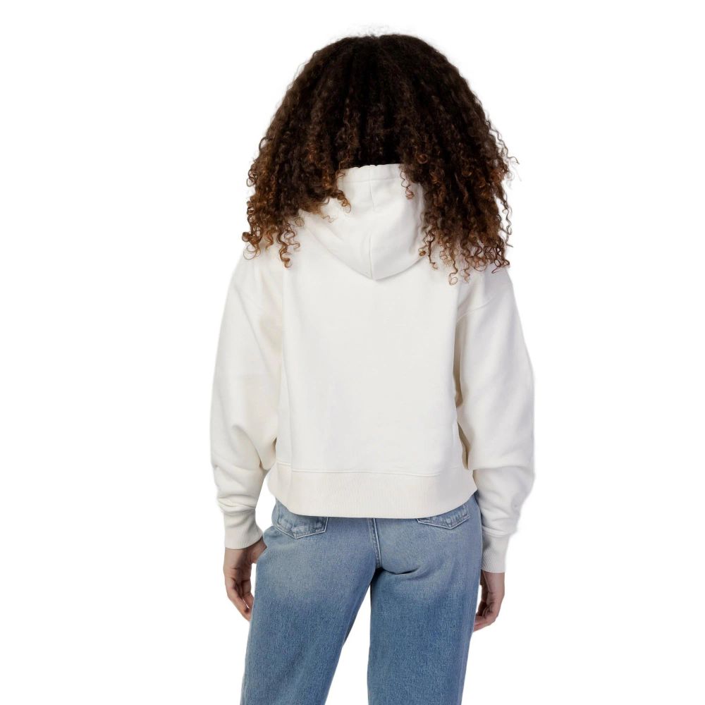 White Cotton Hoodie