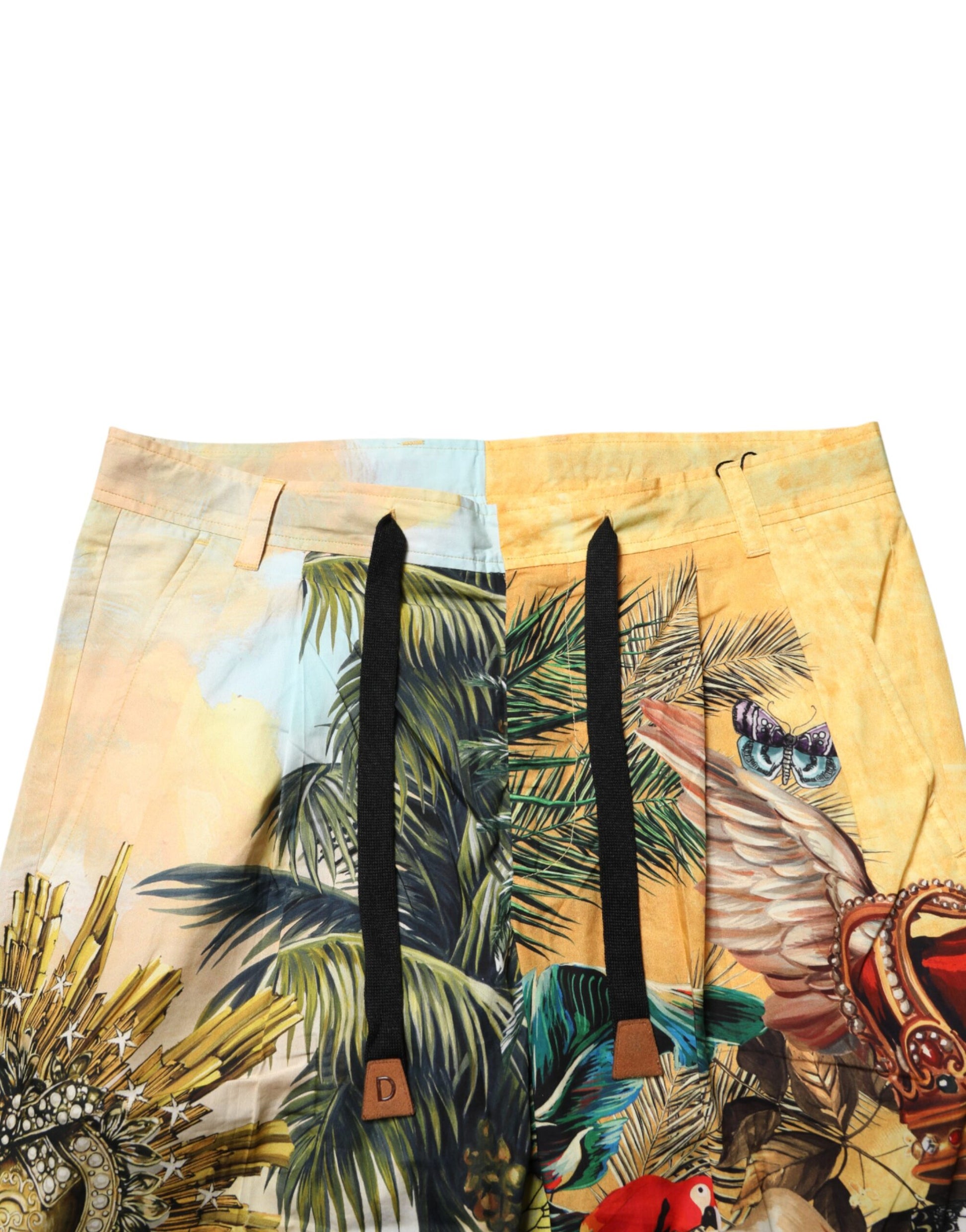 Multicolor Tropical King Lounge Trouser Pants