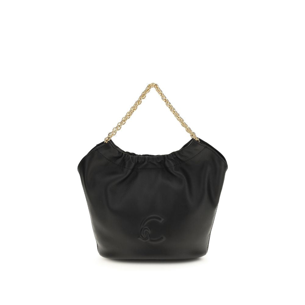 Black Calf Leather Bos Taurus Shoulder Bag
