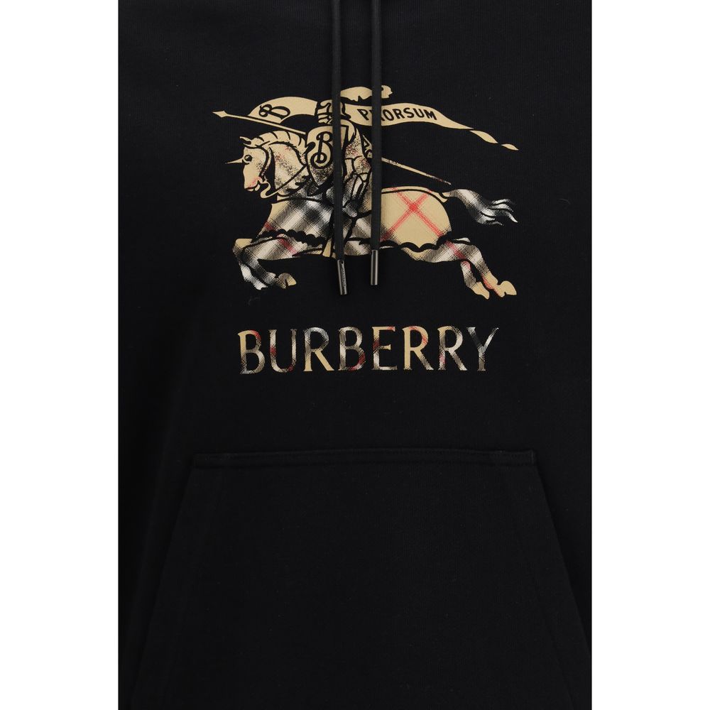 Black Cotton Sweatshirt