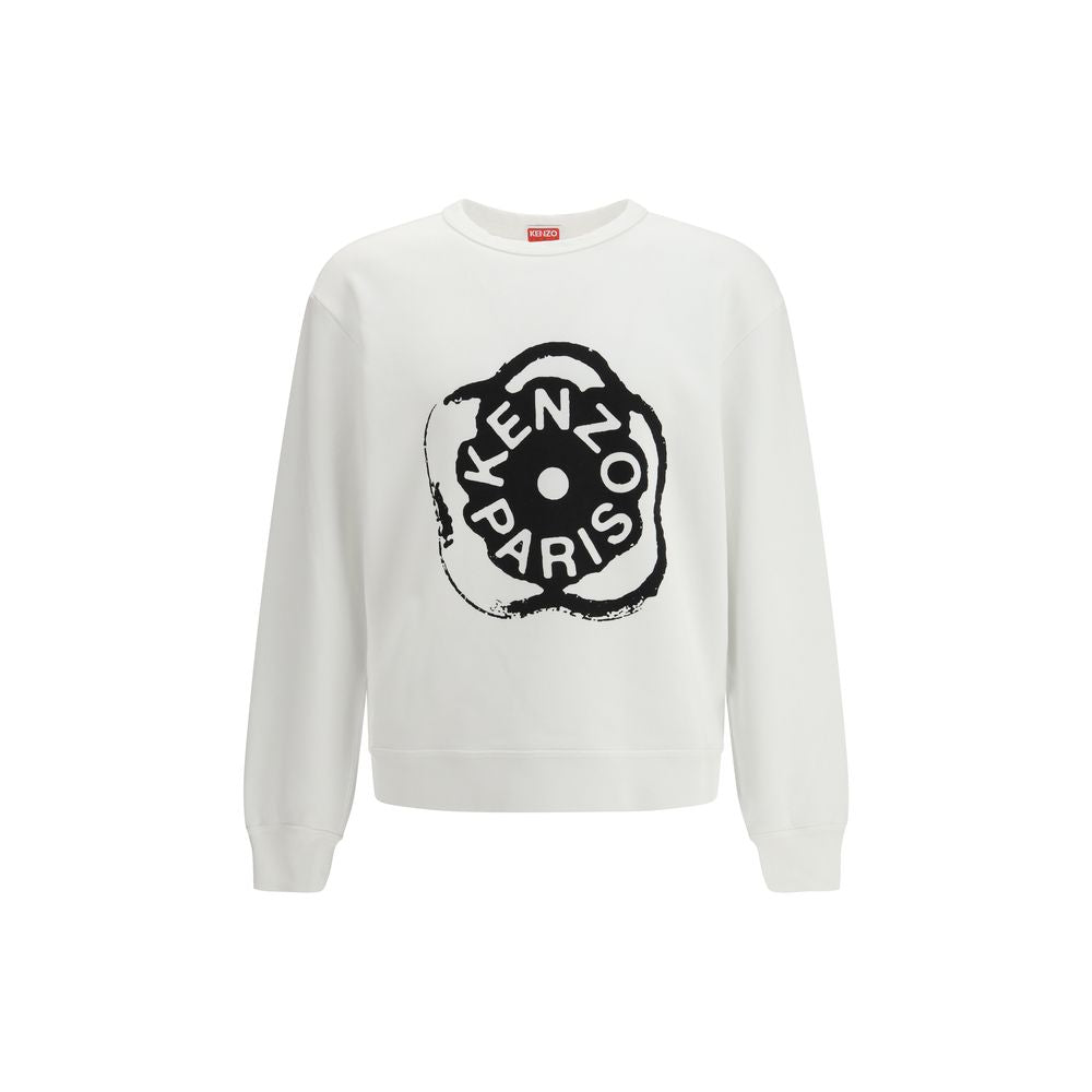 White Cotton Sweatshirt