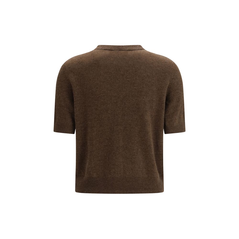 Brown Cashmere Cardigan