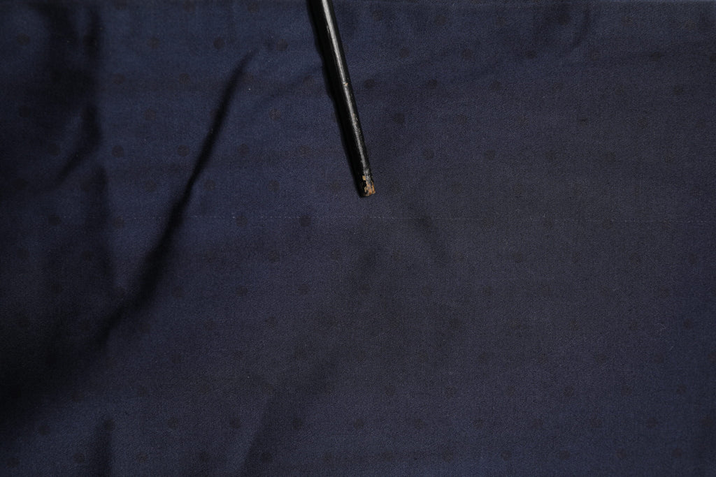 Navy Blue Straight Chino Mid Waist Pants