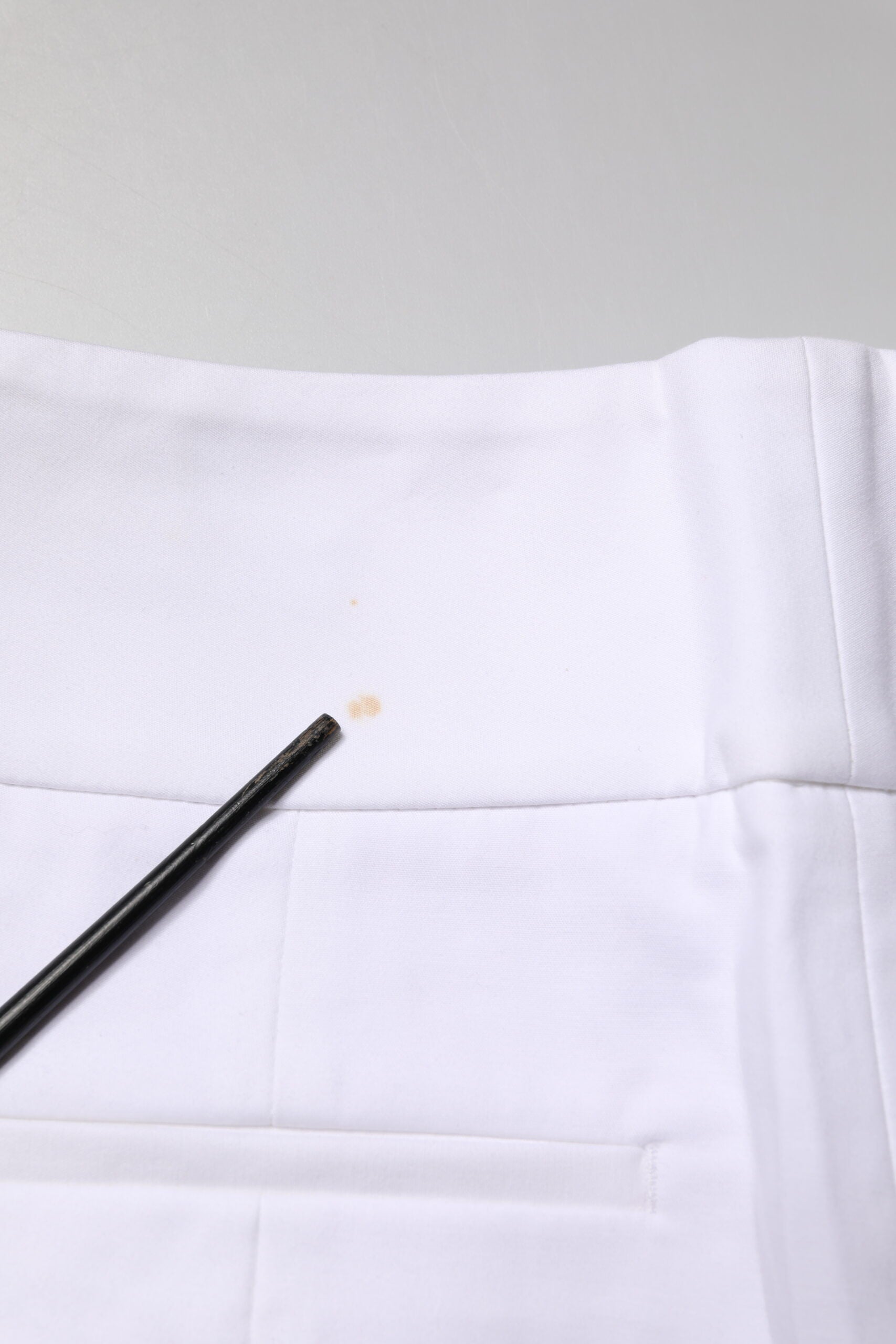 White High Waist Tapered Fit Chino Trouser Pants