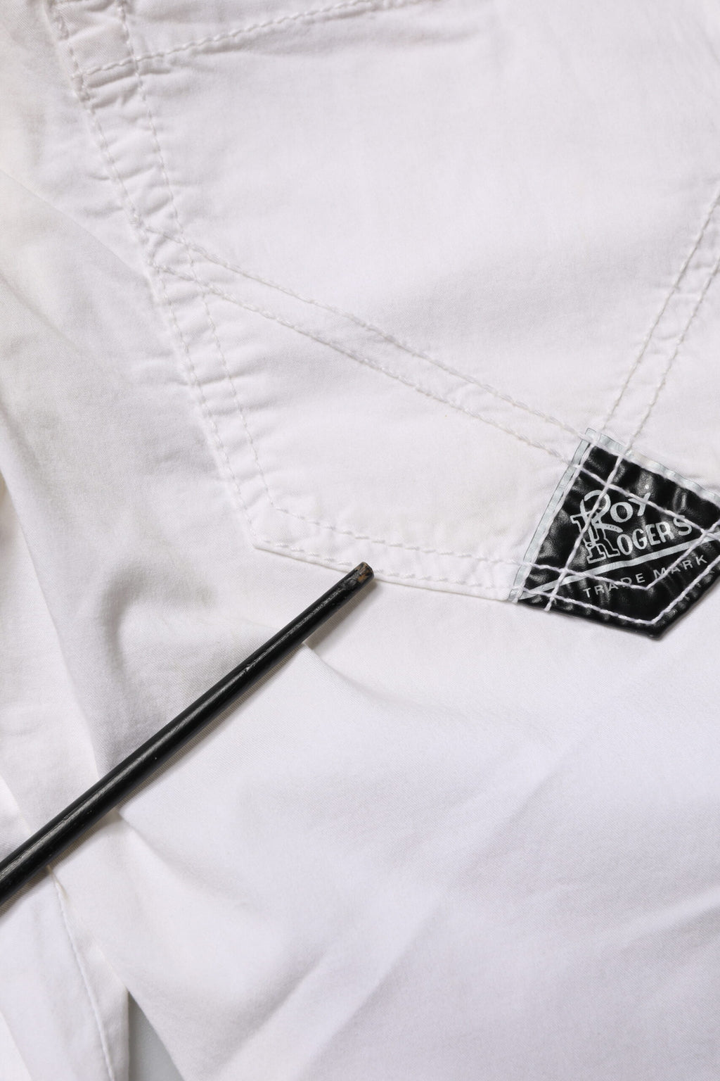 White Low Waist Bootcut Flared Denim Trouser Jeans