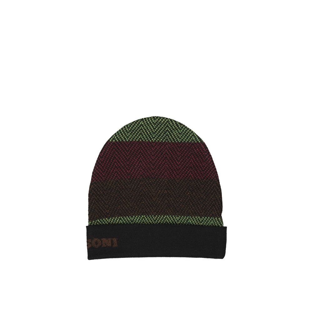 Black Wool Beanie
