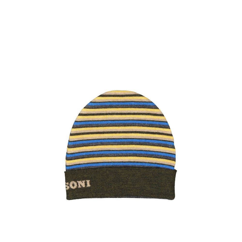 Bicolor Wool Beanie