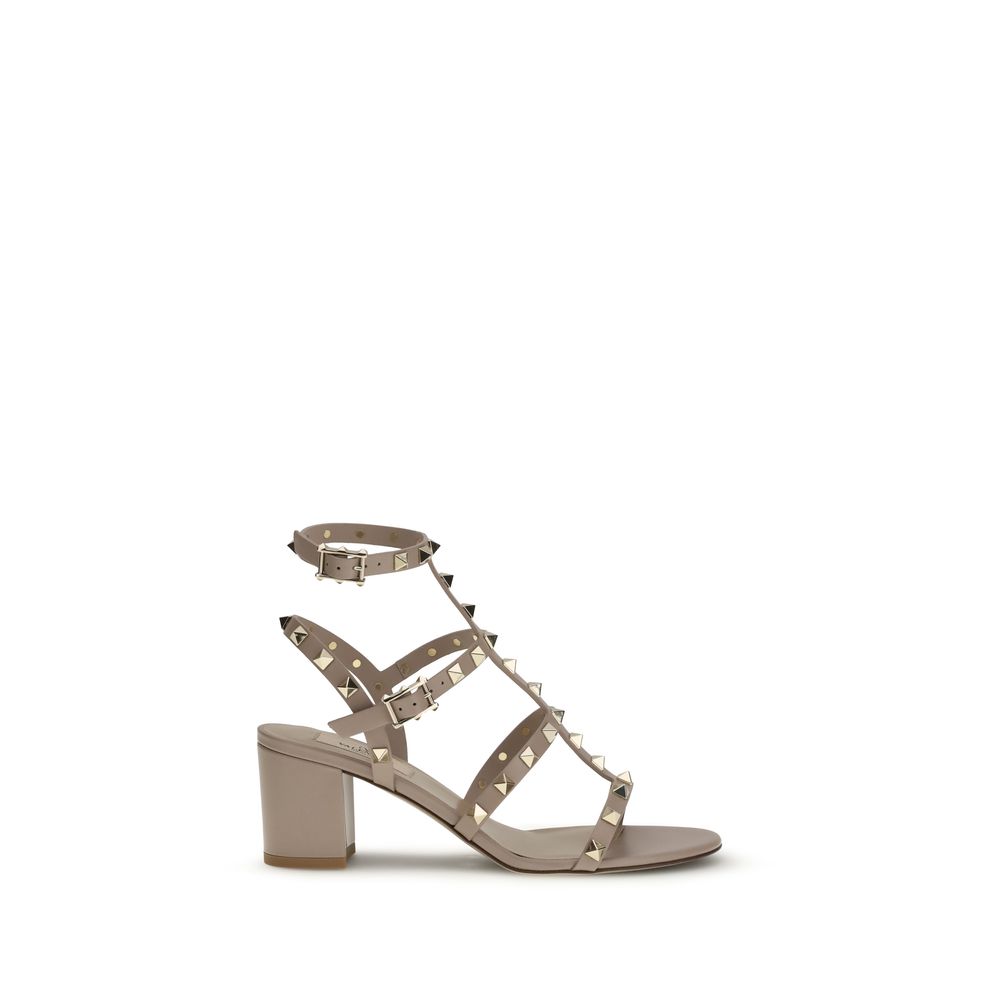 Multicolor Calf Leather Bos Taurus Platform Sandals
