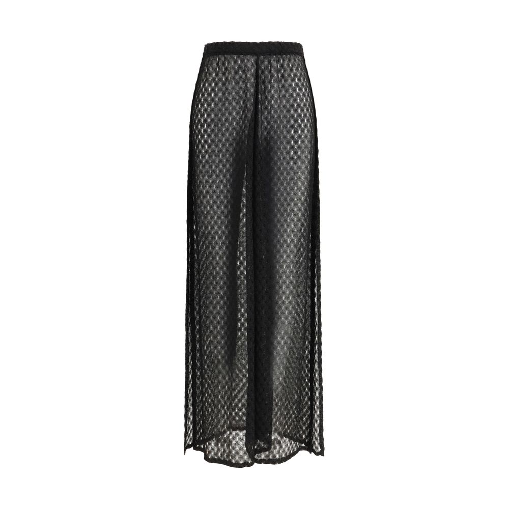 Black Viscose Cover-Ups