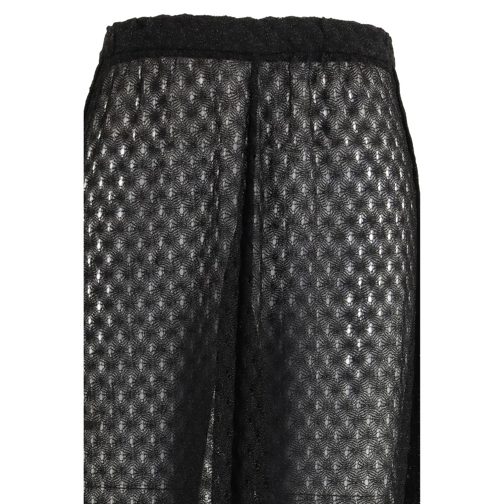 Black Viscose Cover-Ups
