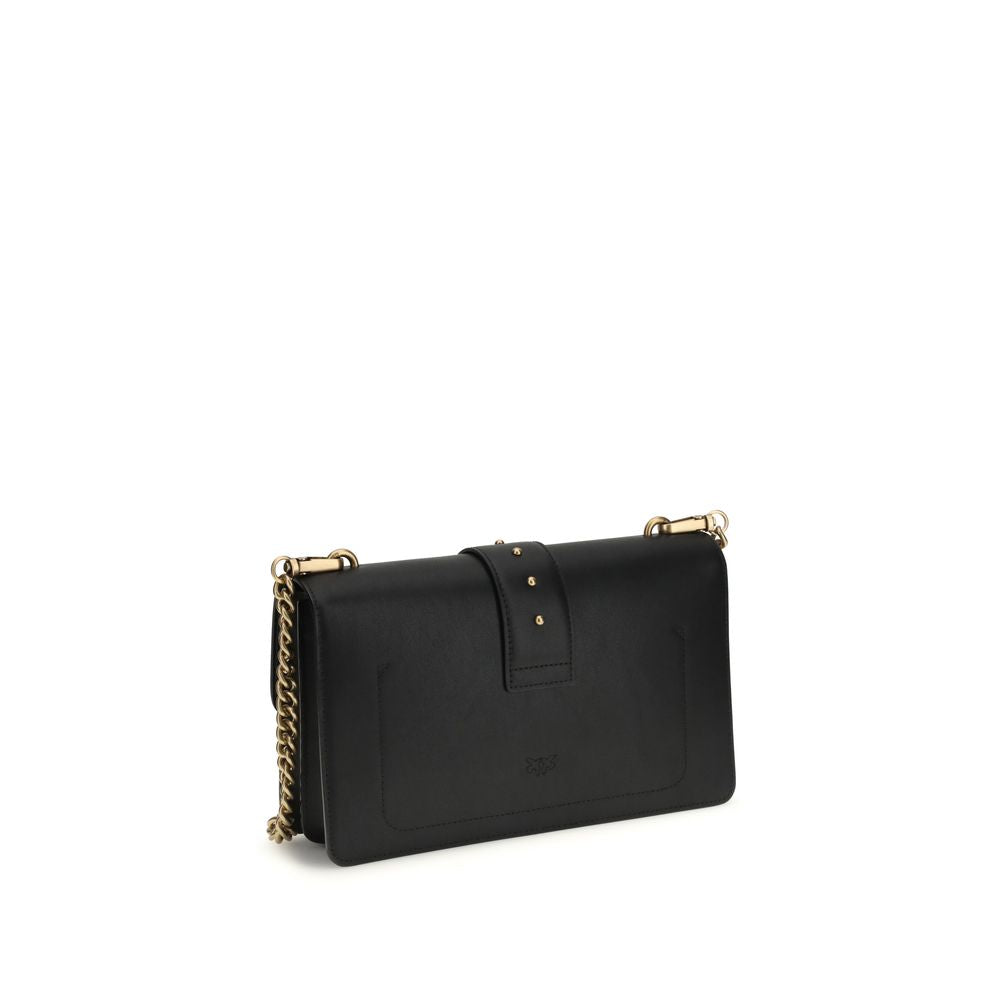 Black Calf Leather Bos Taurus Shoulder Bag