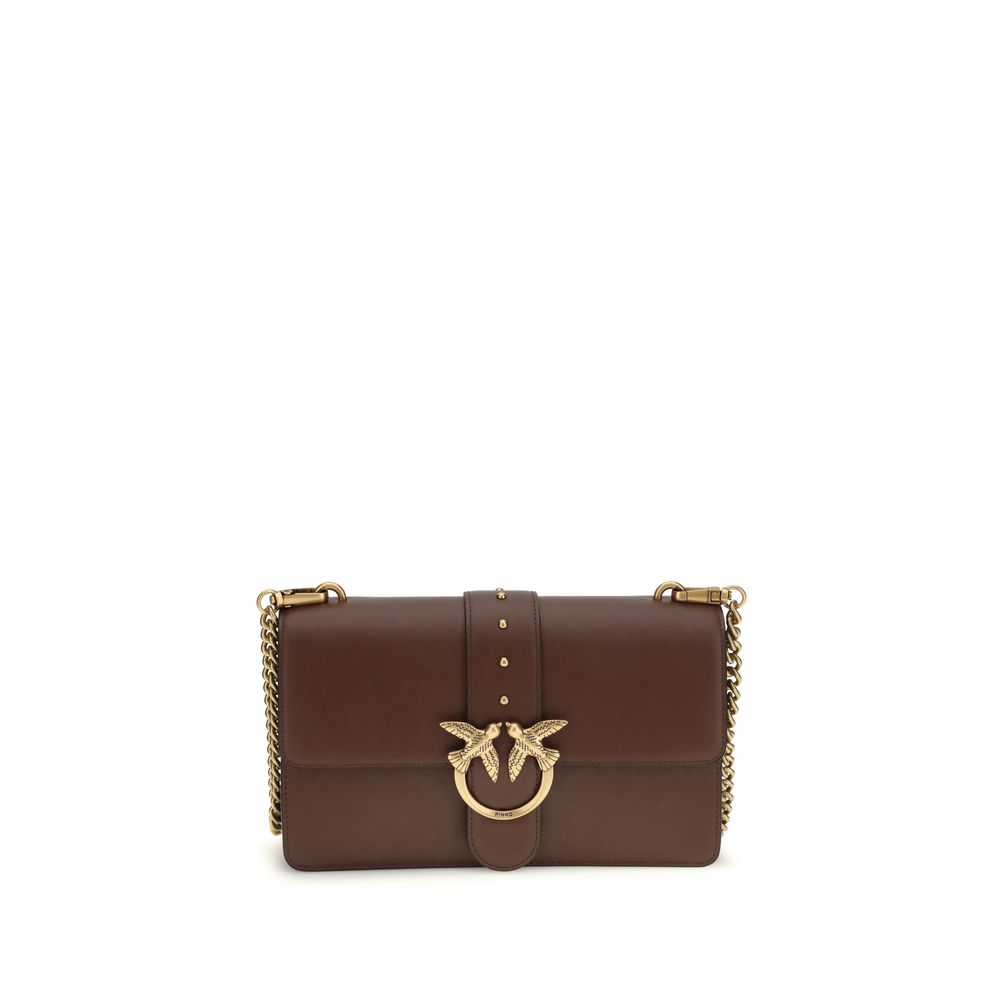 Brown Calf Leather Bos Taurus Shoulder Bag