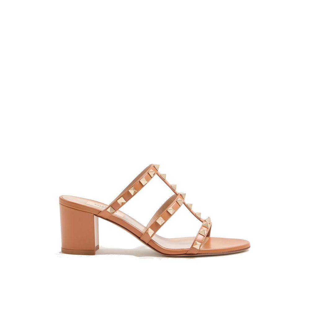 Brown Calfskin Mules