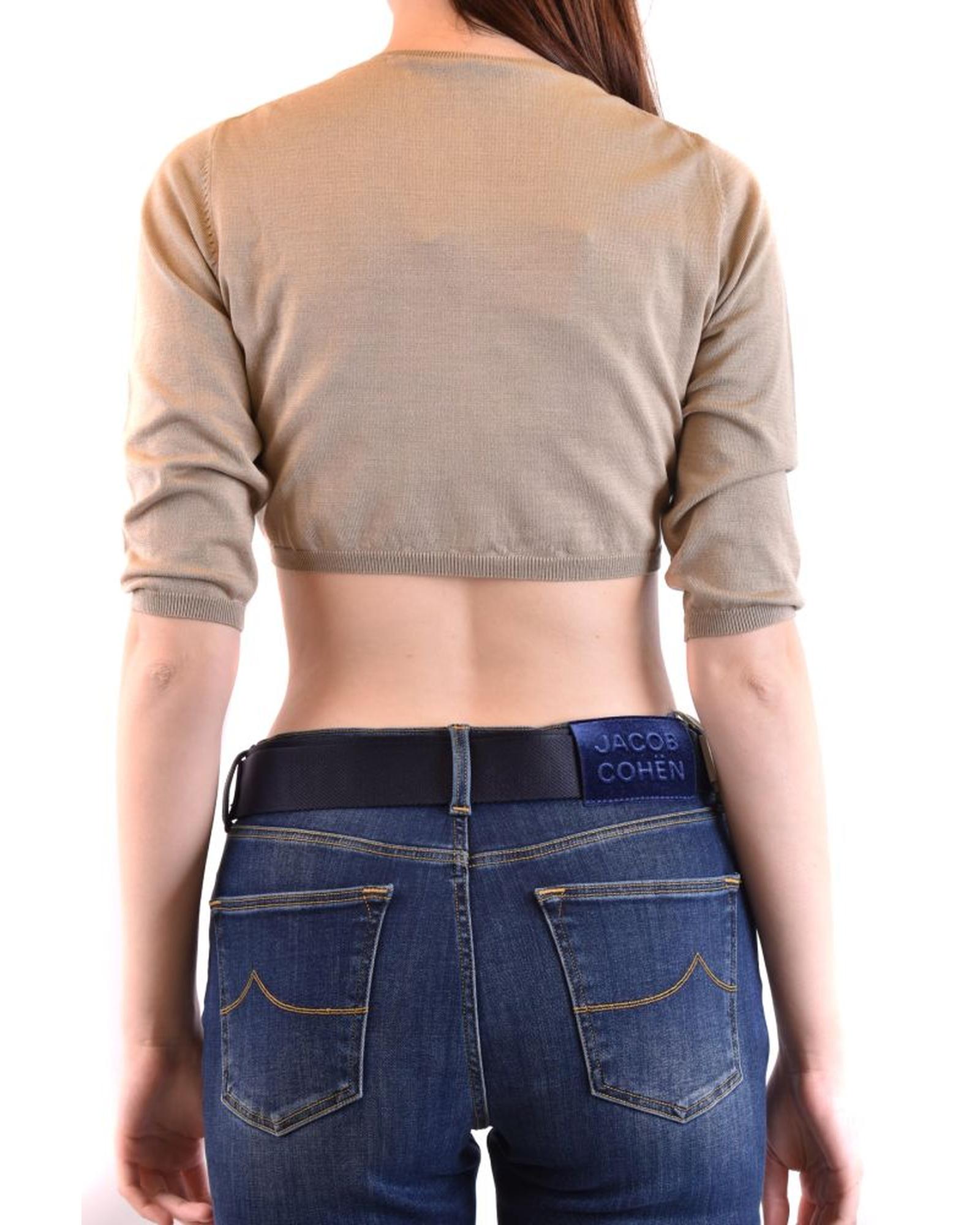 Brown Cotton Cardigan