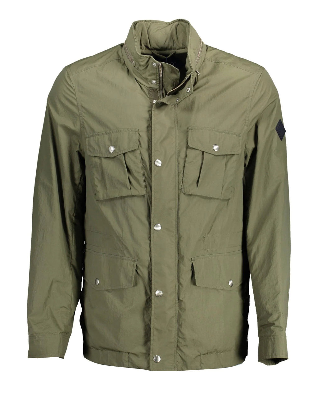 Brown Polyamide Shell Jacket