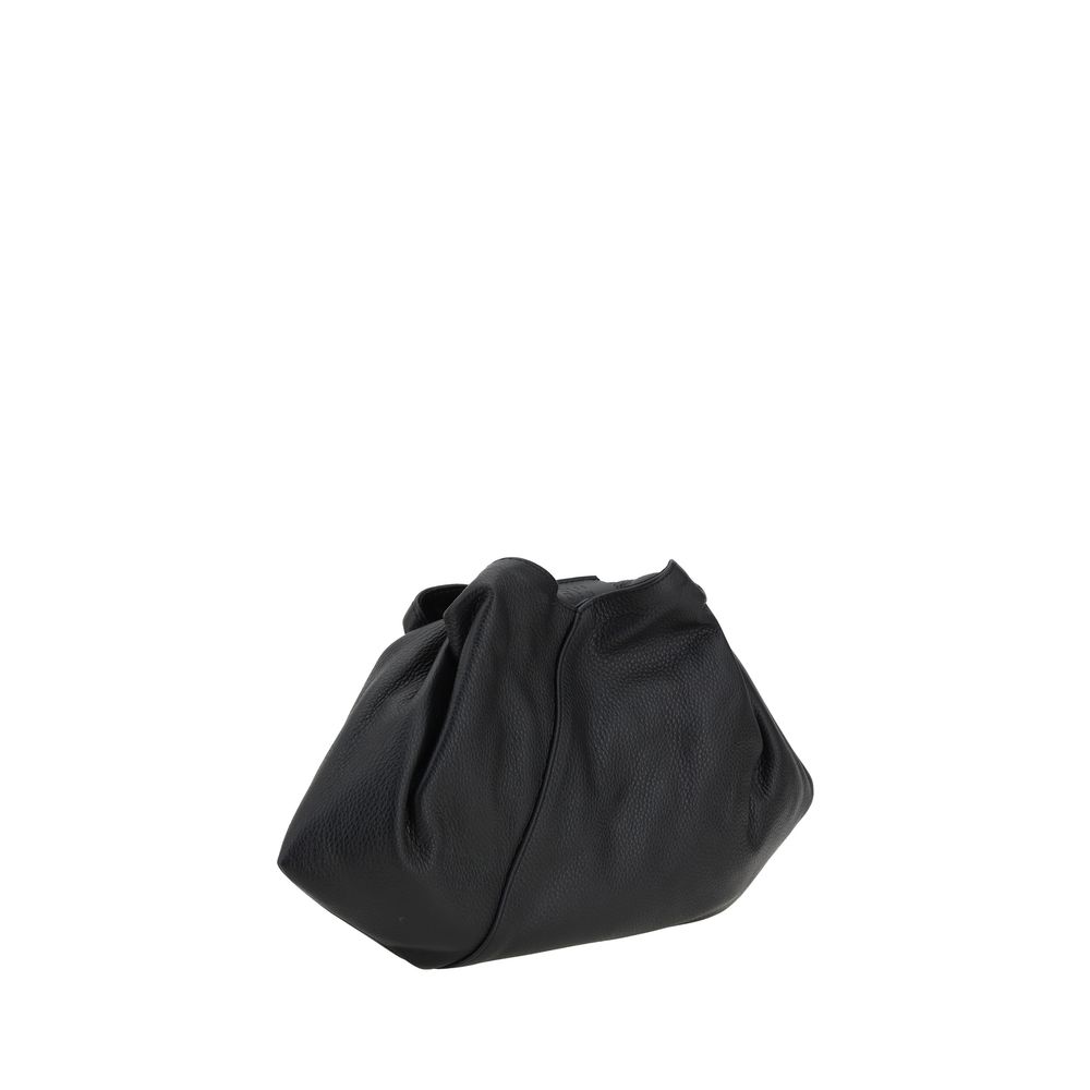 Black Calf Leather Bos Taurus Handbag