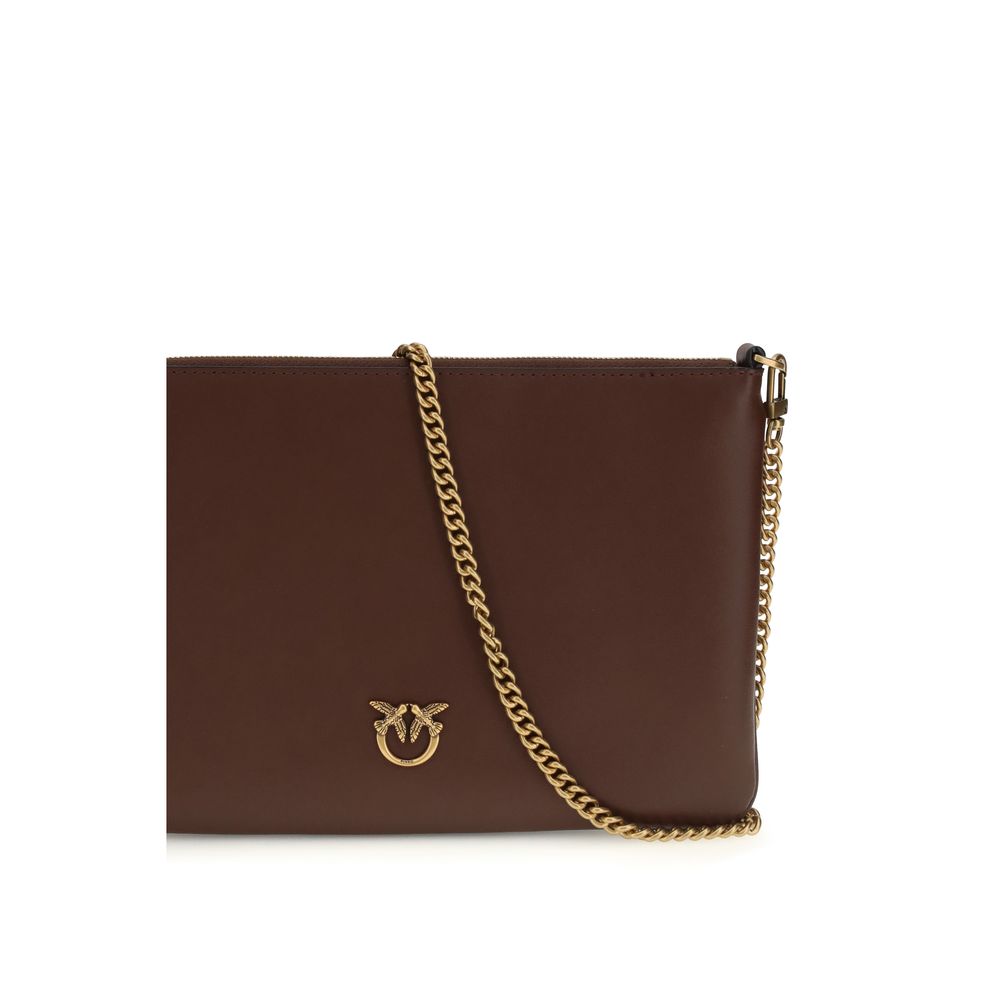 Bordeaux Calf Leather Bos Taurus Shoulder Bag