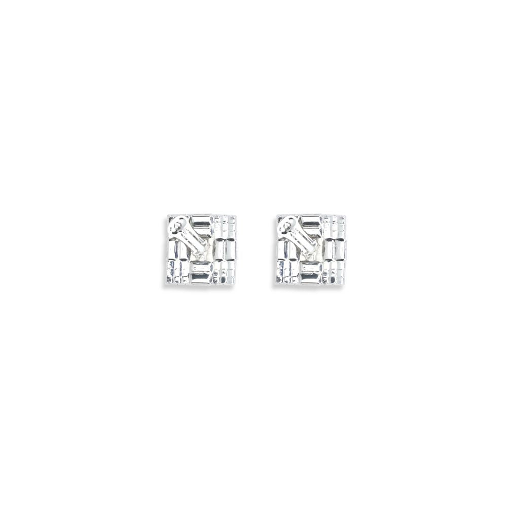 Silver Brass Earrings