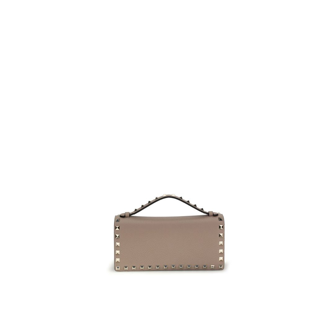 Beige Calf Leather Bos Taurus Wallet