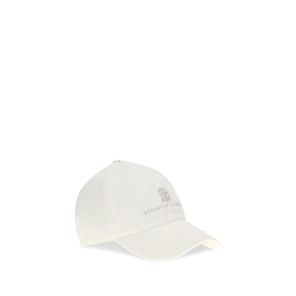 White Cotton Cap (Baseball Hat)
