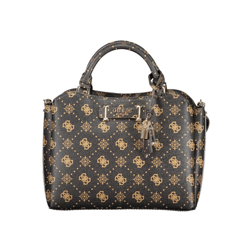 Marrone Poliuretano Woman Handbag