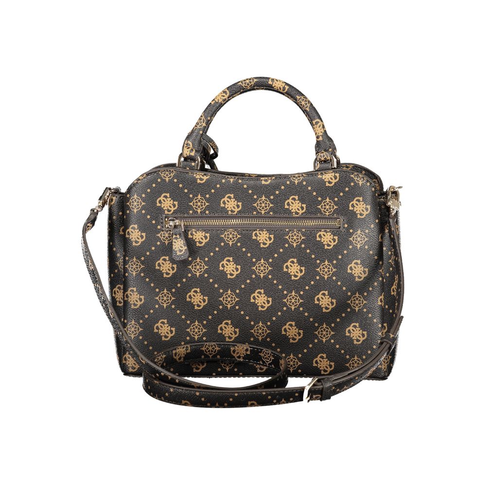 Marrone Poliuretano Woman Handbag