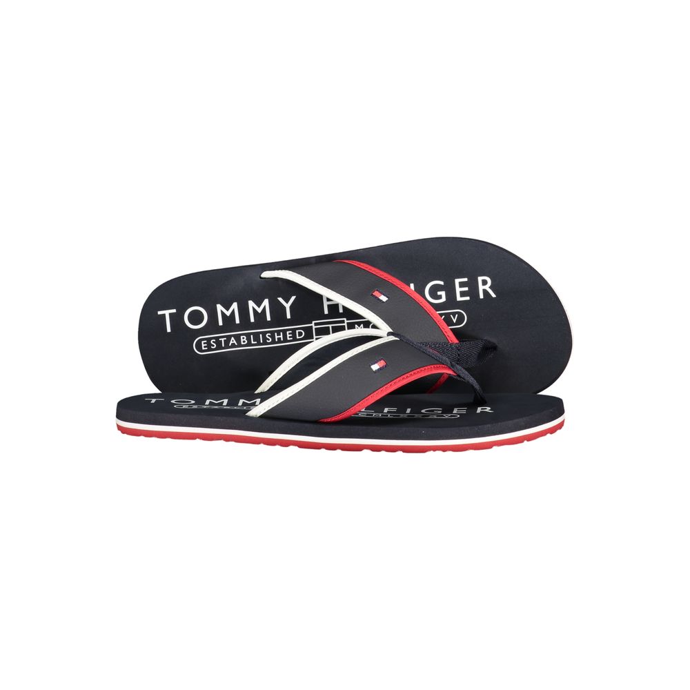 Blue Polyurethane Men's Slide Sandal