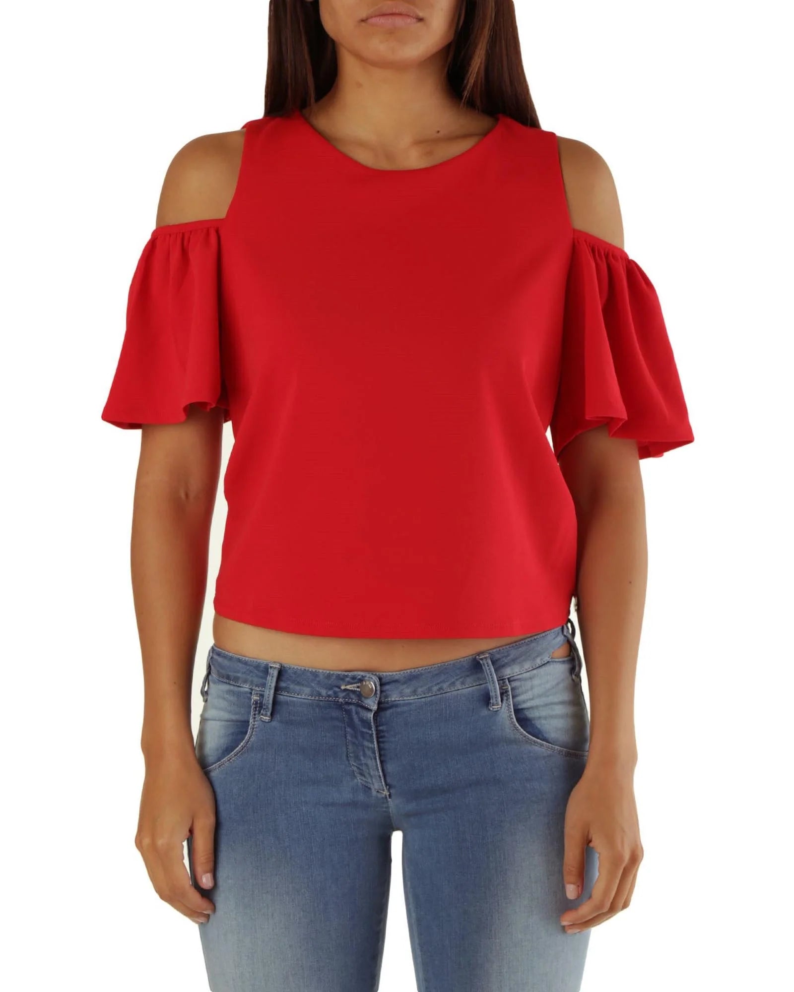 Multicolor Polyester Blouse