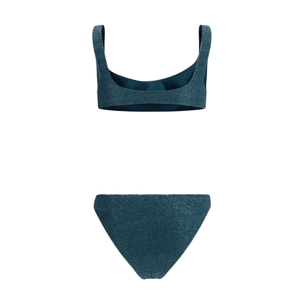 Blue Polyamide Bikini
