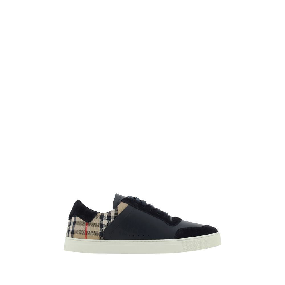 Multicolor Calf Leather Bos Taurus Low Top Sneakers