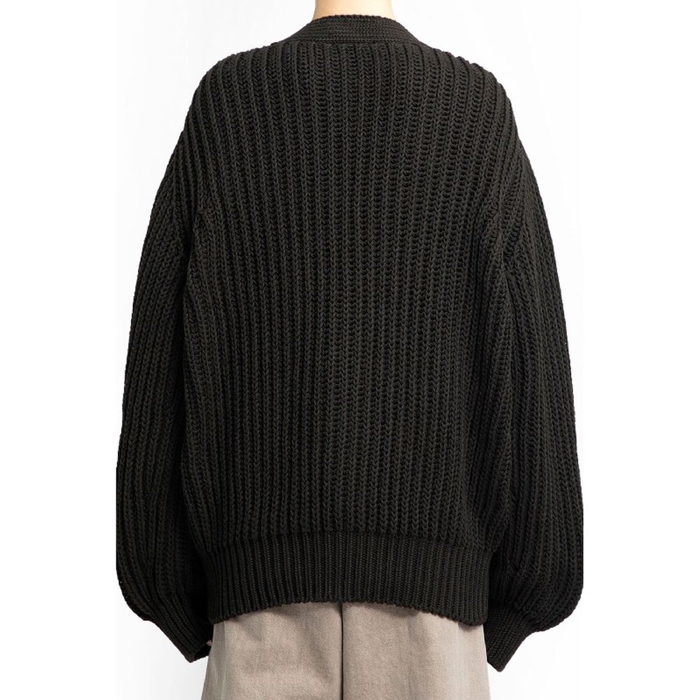 Brown Cotton Cardigan
