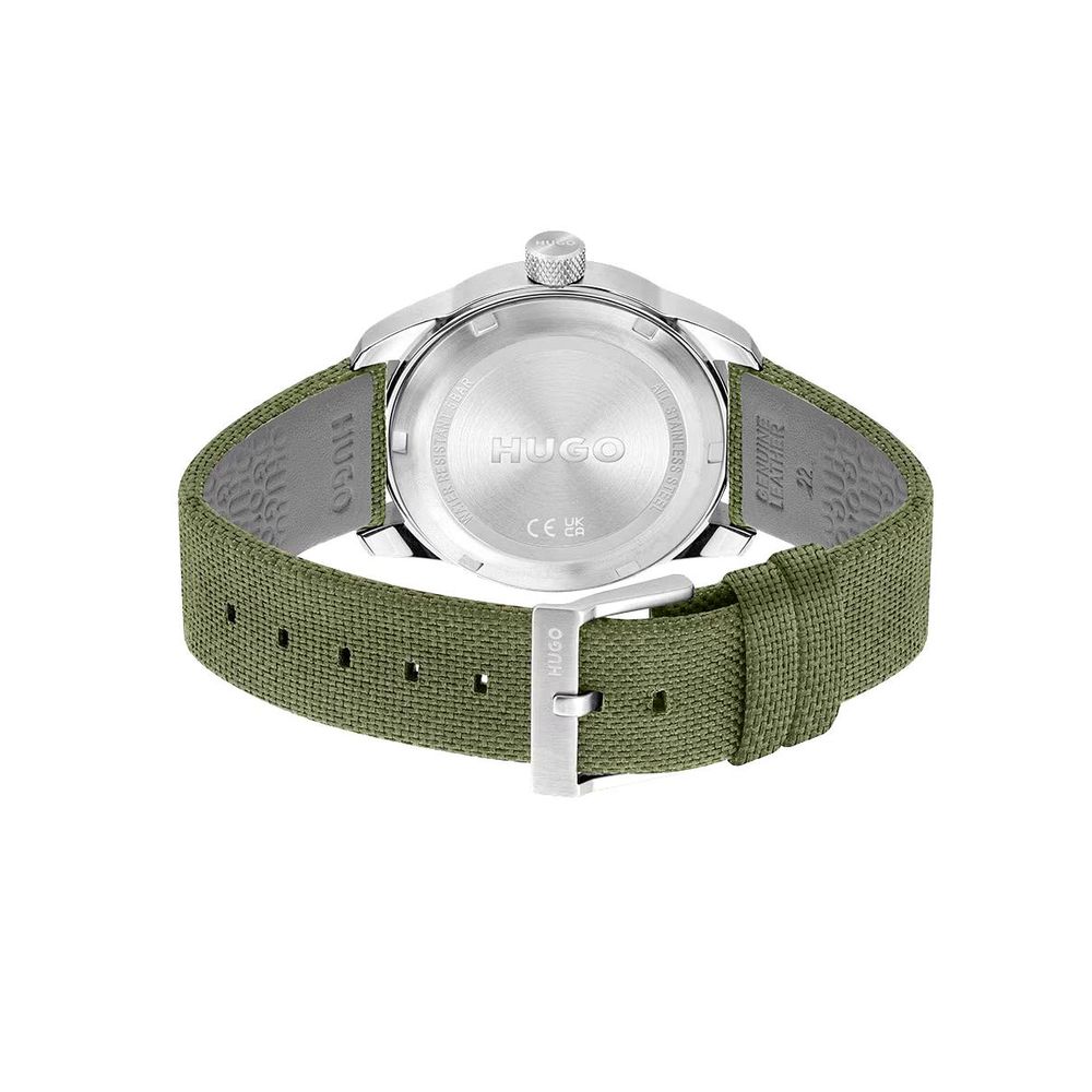 Bicolor Fabric Sport Watch