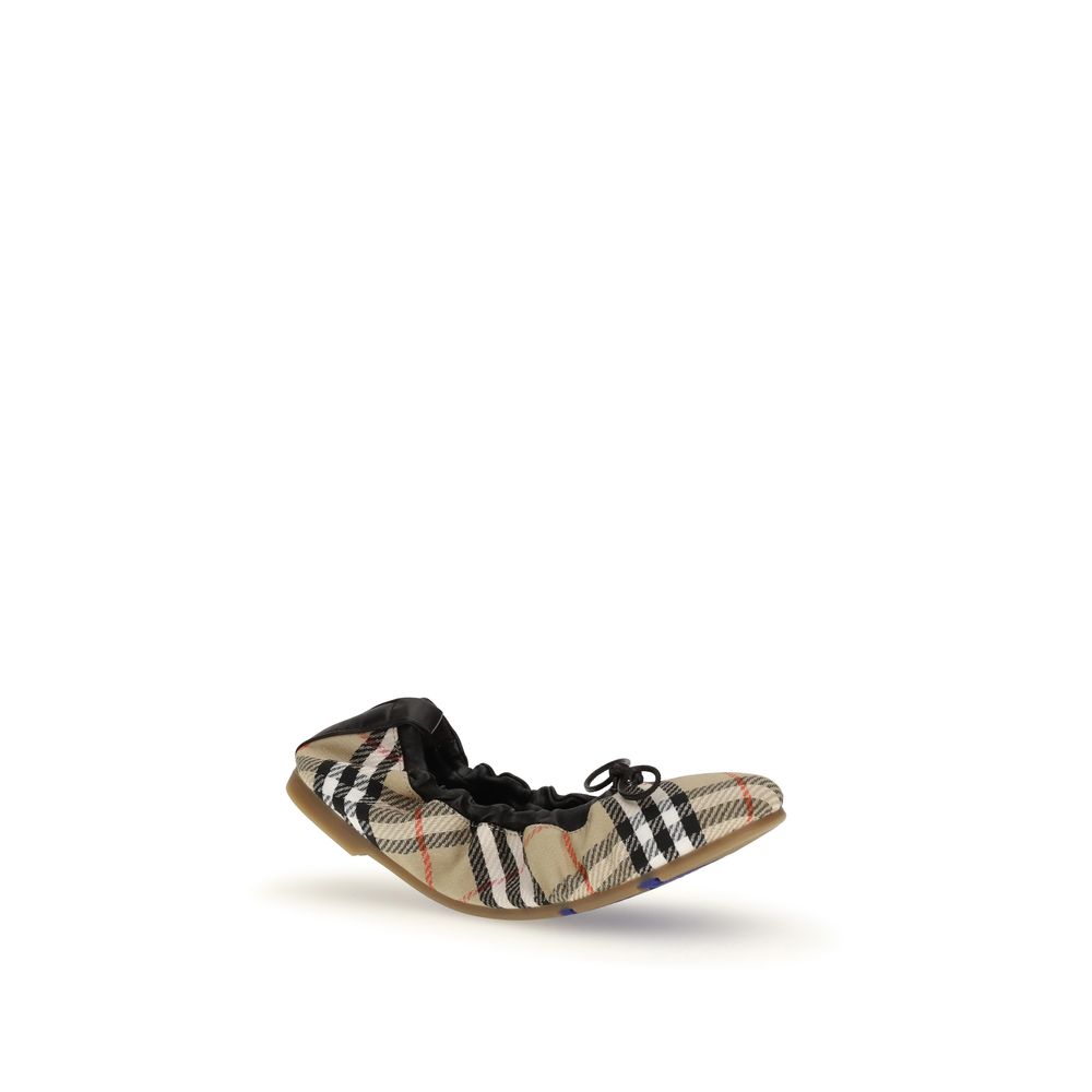 Multicolor Polyester Ballet Flats
