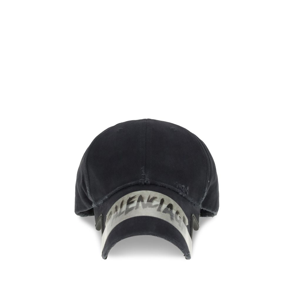 Black Cotton Cap (Baseball Hat)