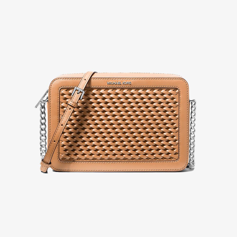 Brown Fur Crossbody Bag