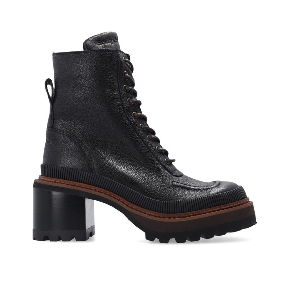 Black Calfskin Boots