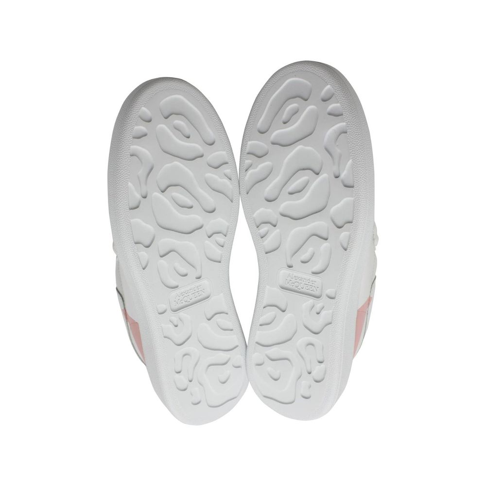 White Calfskin Chunky Sneakers