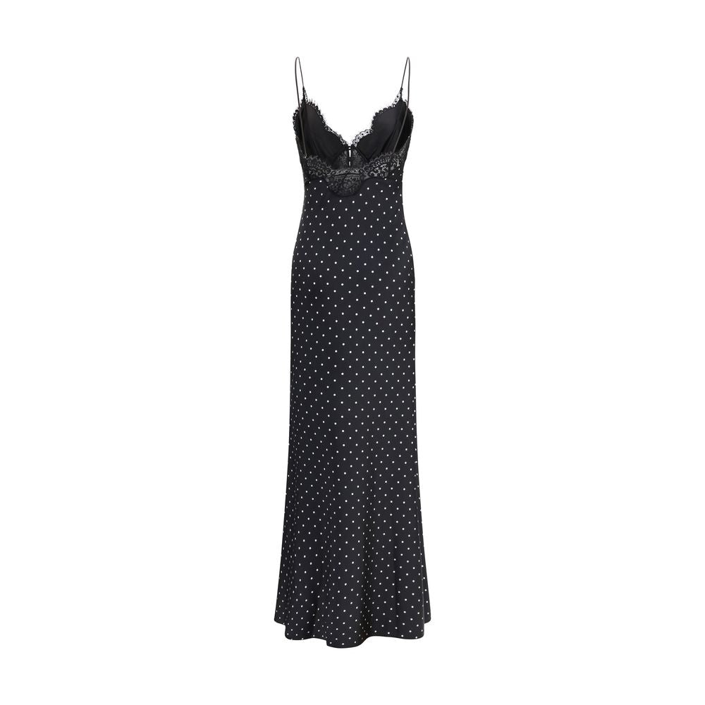 Multicolor Polyester Long Dress