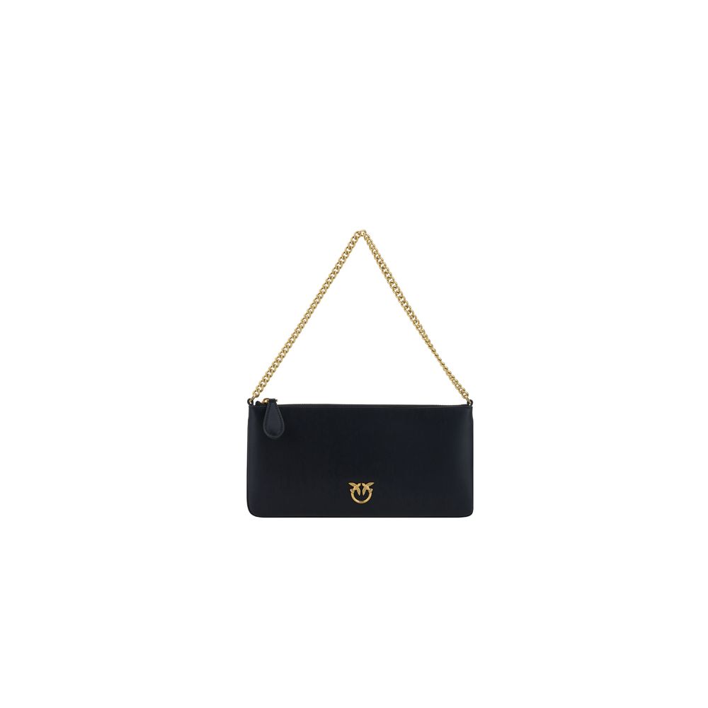 Black Calf Leather Bos Taurus Shoulder Bag