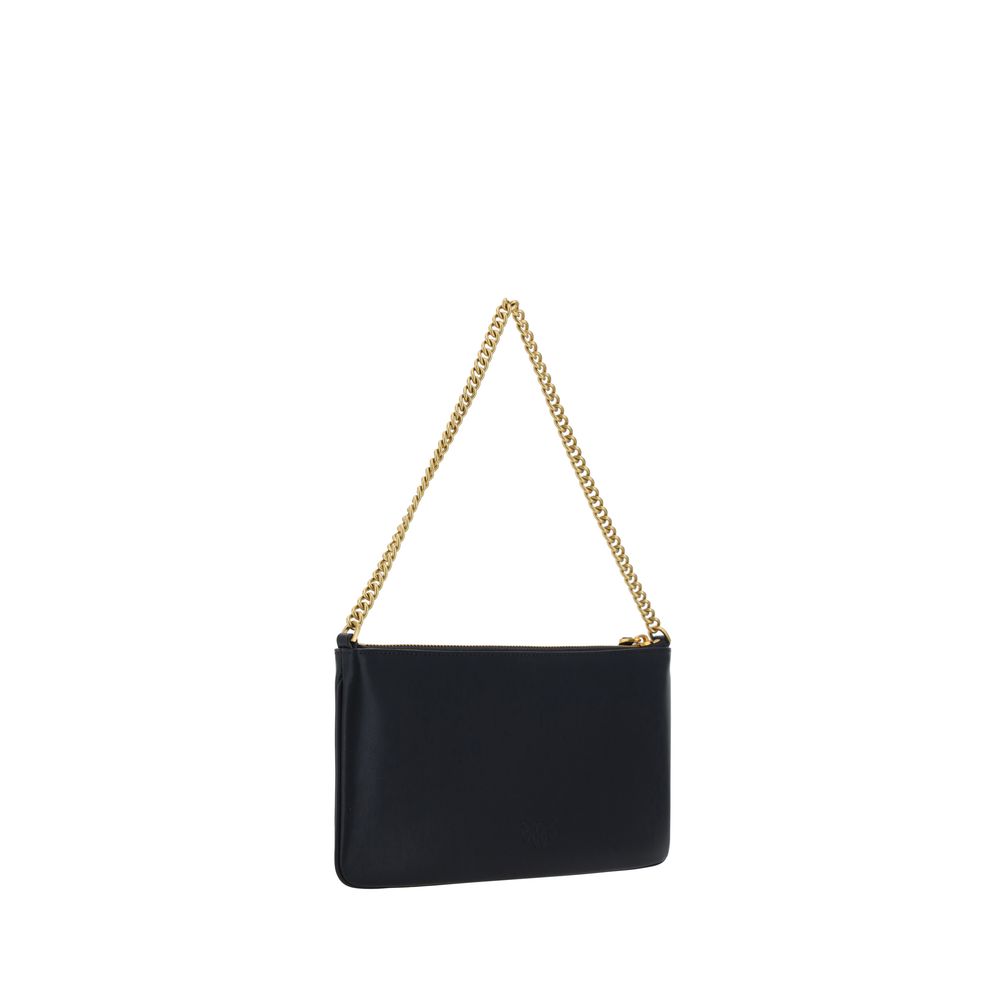 Black Calf Leather Bos Taurus Shoulder Bag